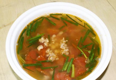 Canh thịt nấu chua